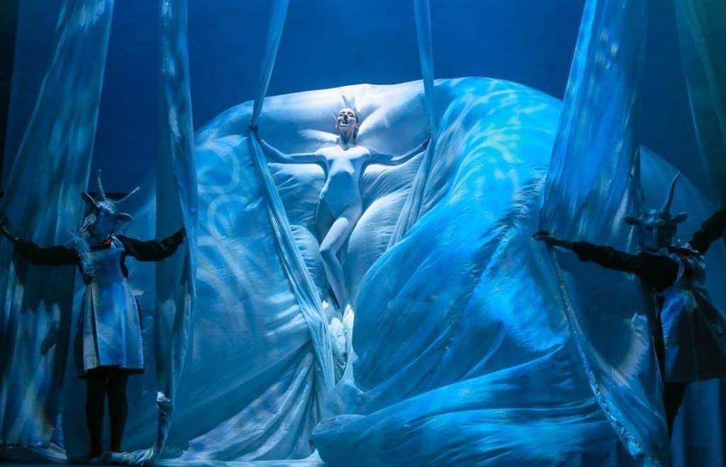 Сцена из спектакля "Граф Нулин"